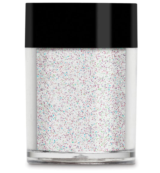 Holographic Nail Glitter White Lecente 8g