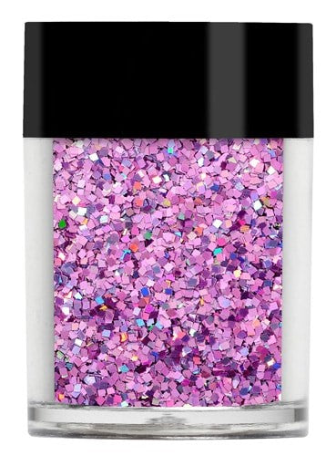 Pink Holographic 1.5mm Squares Lecente 8g
