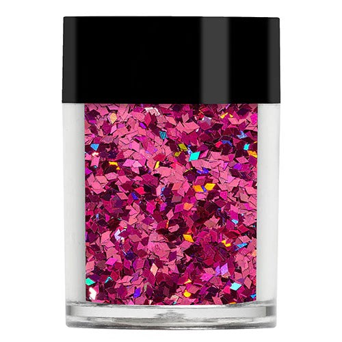 Dazzling Diamonds Hot Pink Holographic Lecente 8g