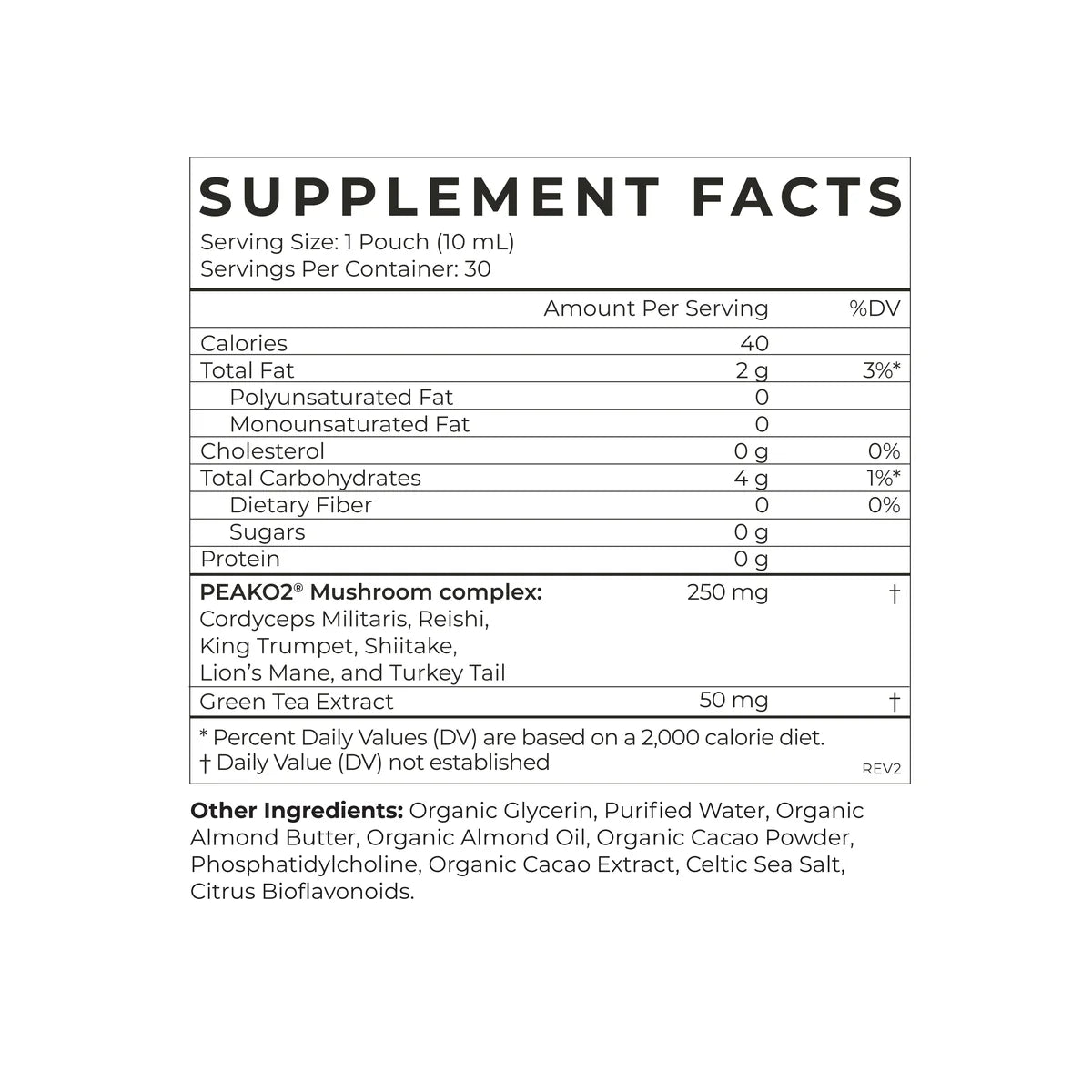 Cymbiotika Longevity Mushroom 30X10ml