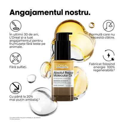 L’Oreal Professionnel SE Absolut Repair Molecular - Ulei Bifazic 30ml