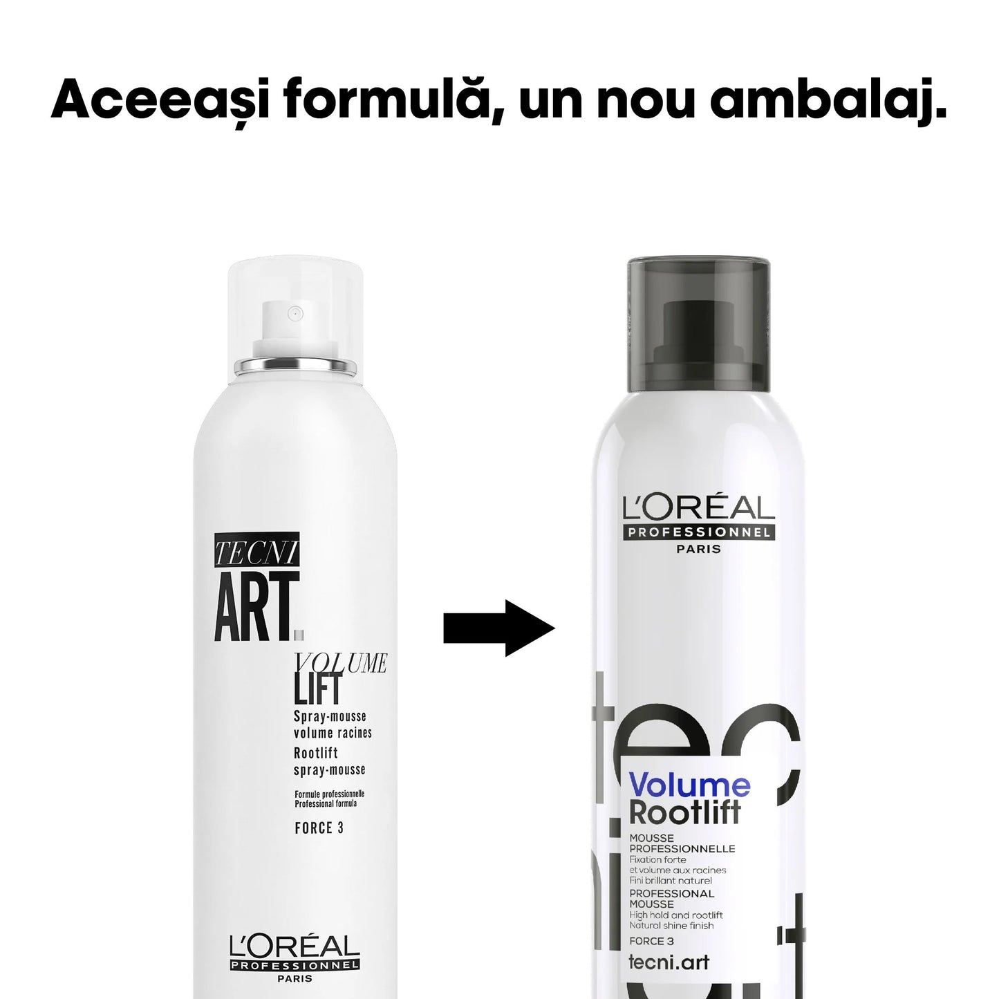 L'Oreal Professionnel Tecni Art Volume Lift Spuma Pentru Volum la Radacina 250ml
