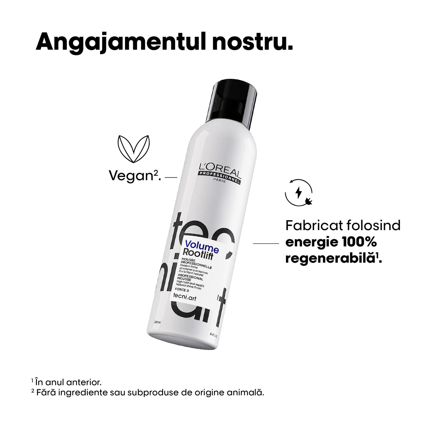 L'Oreal Professionnel Tecni Art Volume Lift Spuma Pentru Volum la Radacina 250ml