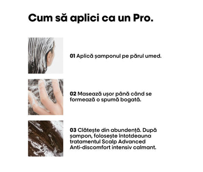 Sampon pentru scalp sensibil L’Oreal Professionnel Serie Expert Scalp Advanced, travel size 100ml