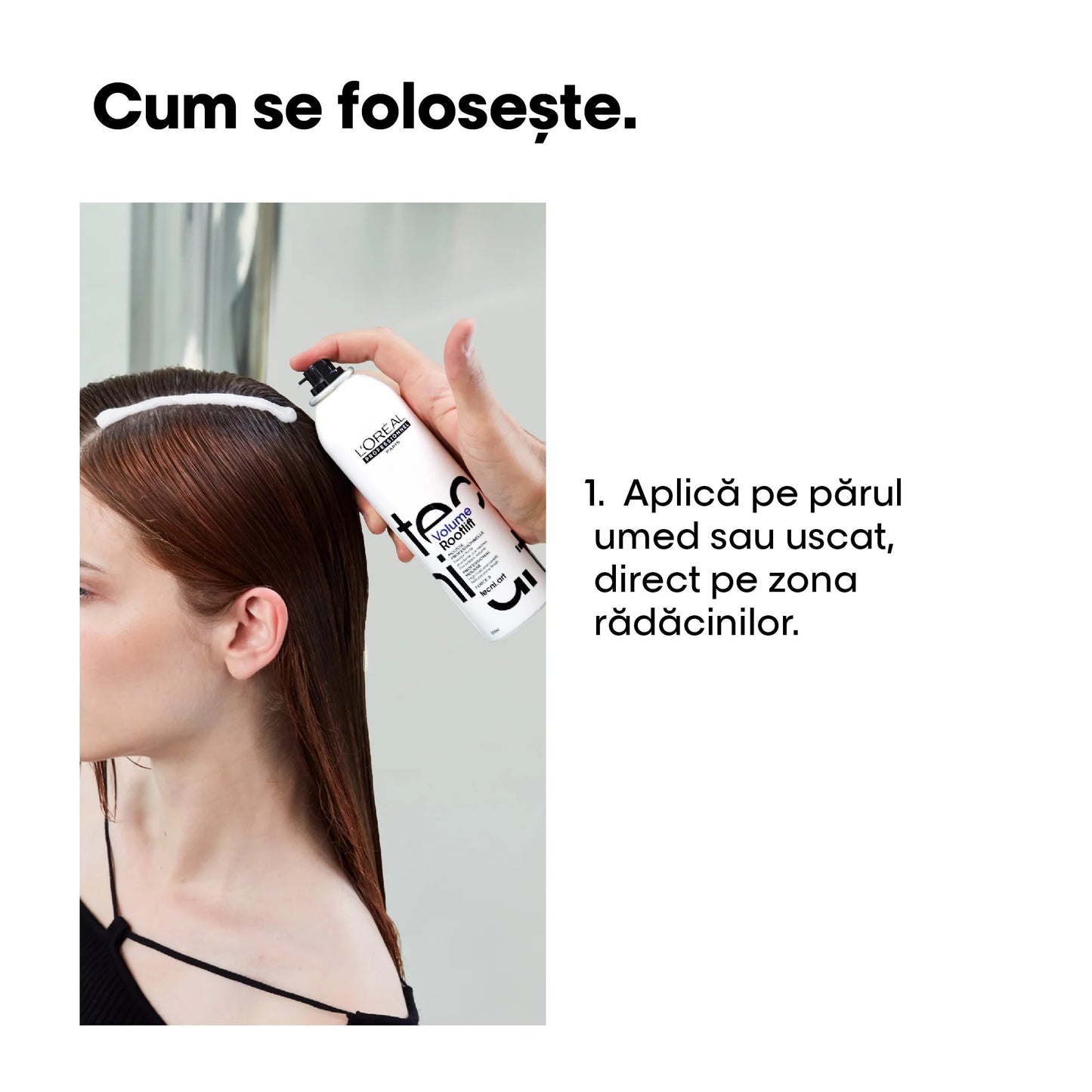 L'Oreal Professionnel Tecni Art Volume Lift Spuma Pentru Volum la Radacina 250ml