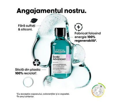 Sampon pentru scalp sensibil L’Oreal Professionnel Serie Expert Scalp Advanced, travel size 100ml