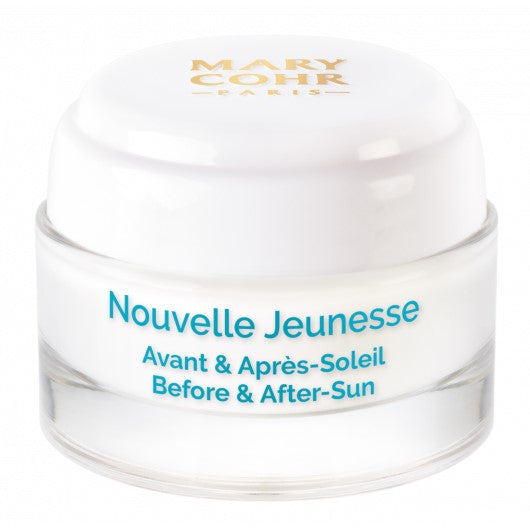 Crema de fata dupa expunerea la soare Mary Cohr Nouvelle Jeunesse Avant & Apres Soleil efect de regenerare 50ml