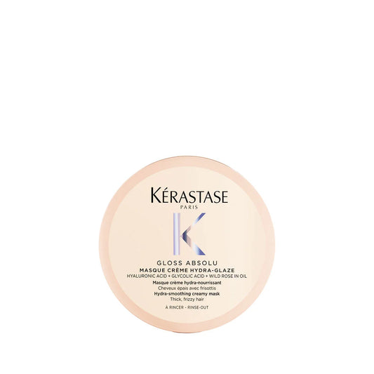 Masca pentru par gros predispus la electrizare Kérastase Gloss Absolu Masque Crème Hydra-Glaze 75 ml