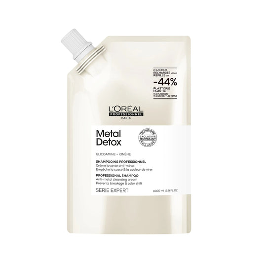 L’Oréal Professionnel Metal Detox – Refill Șampon Profesional, 1000ml