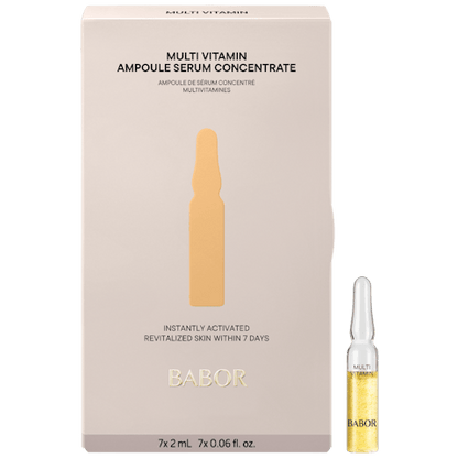 Fiole concentrate vitamine și energie pentru ten obosit — Babor Ampoule Concentrates Multi Vitamin 7×2ml