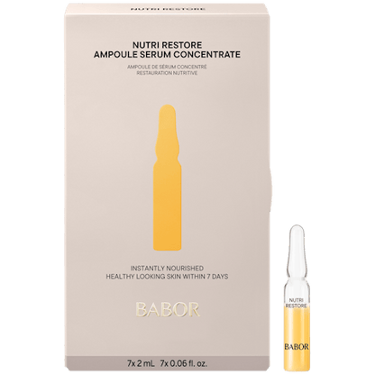 Concentrated Ampoules for Intensive Nourishment of Dry Skin — Babor Ampoule Concentrates Nutri Restore 7×2ml