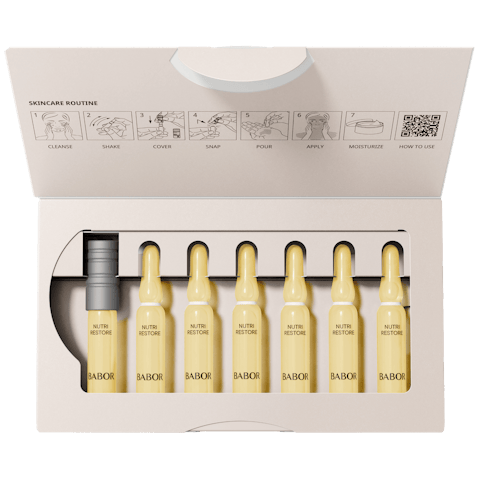 Concentrated Ampoules for Intensive Nourishment of Dry Skin — Babor Ampoule Concentrates Nutri Restore 7×2ml