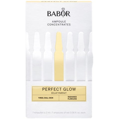 Fiole concentrate luminozitate și glow instant — Babor Ampoule Concentrates Perfect Glow 7×2ml