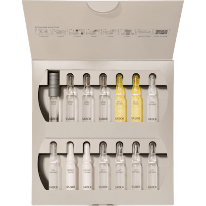 Set 14 Fiole Tratament Intensiv BABOR – 14 Days Perfect Skin Collection, 14X2ml