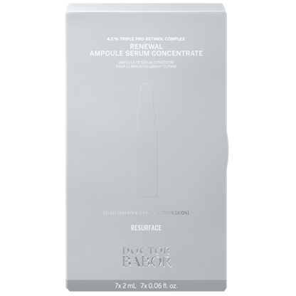 Doctor Babor Resurface Renewal Ampoule Serum Concentrate – Anti-wrinkle, firming, and intense regeneration ampoules with retinol 7x2ml