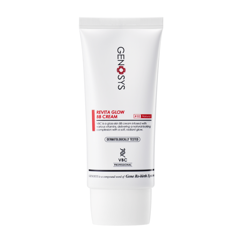 GENOSYS Revita Glow BB Cream SPF38 – Regenerating BB Cream with Sun Protection, #01 Bright 50ml