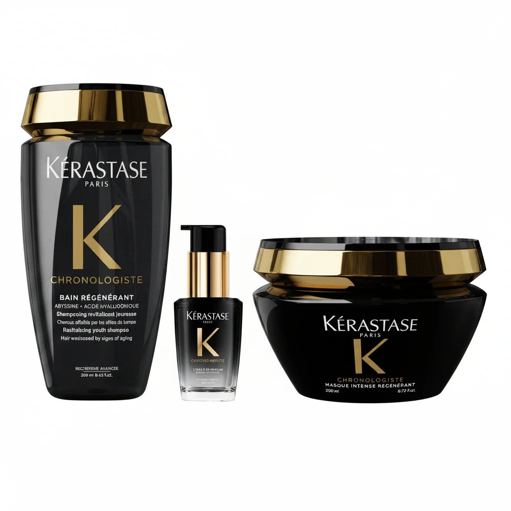 Kérastase Chronologiste Ritual Set – Trio Luxury Revitalizant pentru Păr și Scalp
