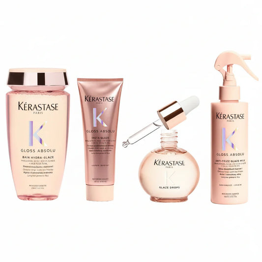 Set Kerastase Gloss Absolu - rutina anti-friza pentru par fin