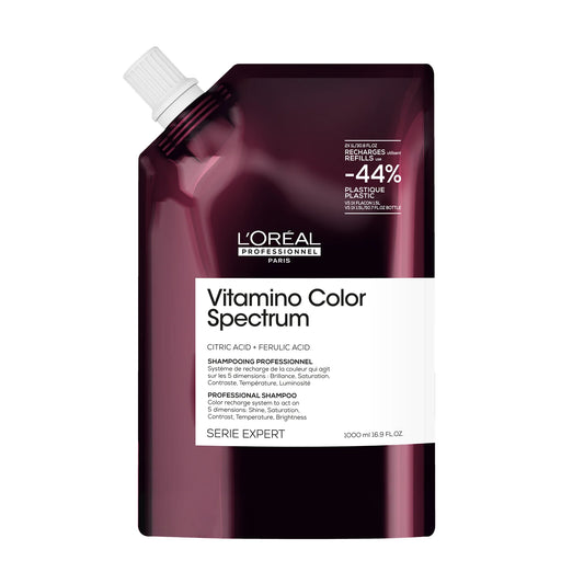L’Oréal Professionnel Vitamino Color Spectrum – Rezervă Șampon 1000ml | Protecție culoare & strălucire