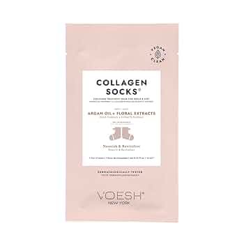 Șosete de colagen Voesh Collagen Socks cu ulei de argan