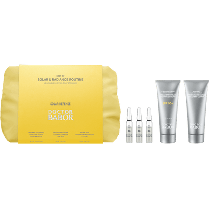 Set Protecție Solară & Luminozitate BABOR Solar & Radiance SPF50+, Îngrijire completă pentru ten expus la soare
