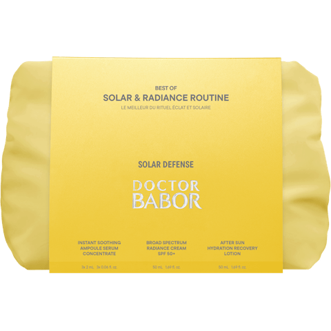 Set Protecție Solară & Luminozitate BABOR Solar & Radiance SPF50+, Îngrijire completă pentru ten expus la soare