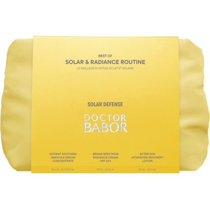 Set Protecție Solară & Luminozitate BABOR Solar & Radiance SPF50+, Îngrijire completă pentru ten expus la soare
