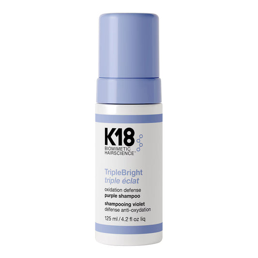 K18 Triplebright Triple Éclat Șampon Violet Anti-Oxidare, neutralizare, iluminator 125ml