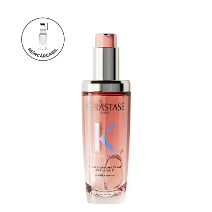 Ulei de par Pentru Stralucire Reincarcabil - Kerastase Chroma Absolu L'Huile Chroma Eclat - 75 ml
