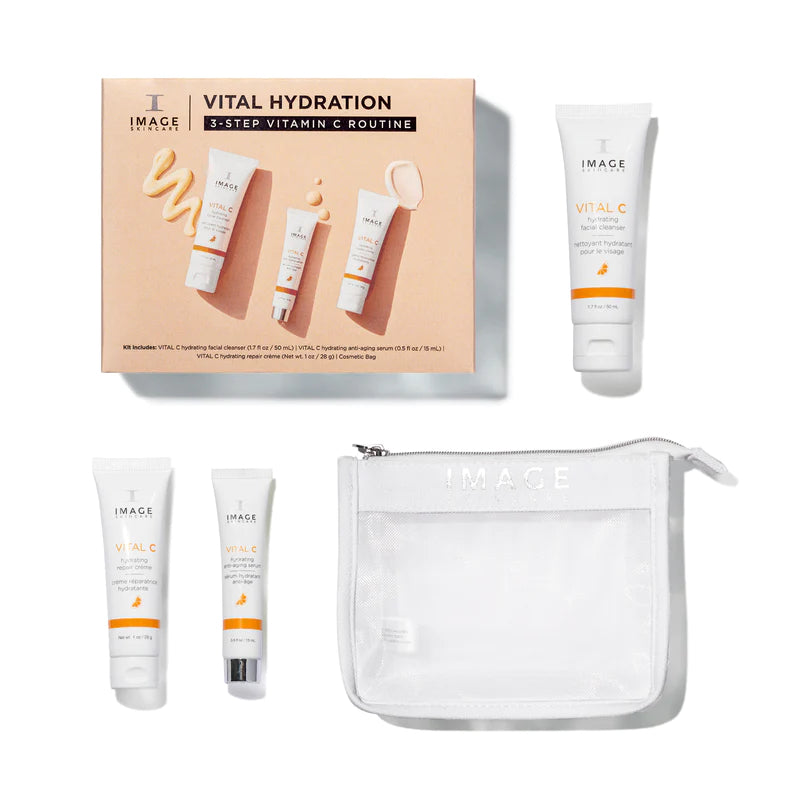 Rutină de Hidratare Vitală cu Vitamina C în 3 Pași de la Image Skincare Skincare