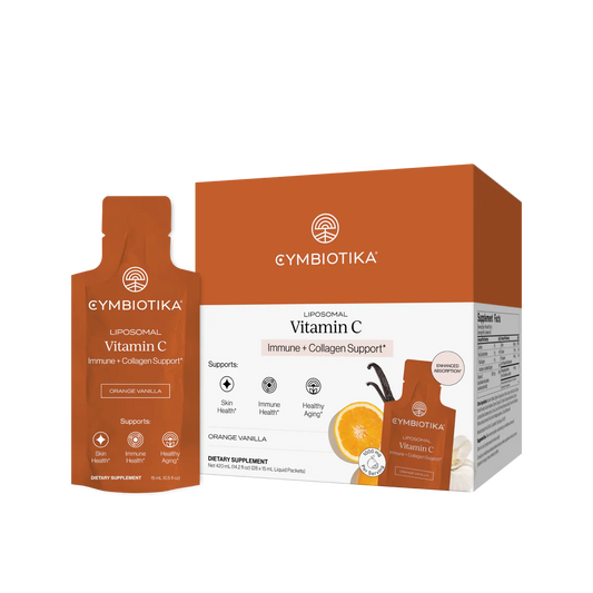 Vitamina C Liposomal 1000mg Cymbiotika Aromă Citrus Vanilla 28X15ml